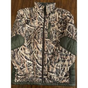 Drake Waterfowl MST  Down Pac Jacket In Mossy Oak Shadow Grass Blades Size Small
